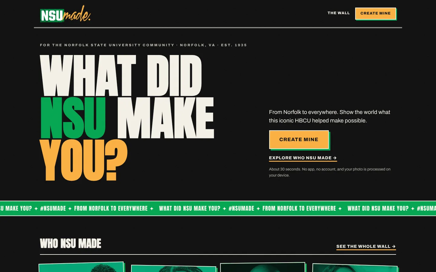NSUMade website